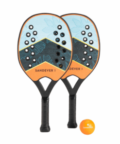 Beach tennis rackets set btr 160 ov