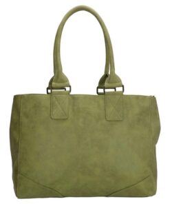 Beagles Alcublas Ladies PU Leather Hand Bag - Olive