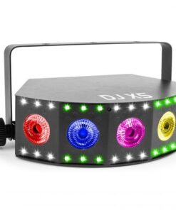 BeamZ Array LED Strobe Effect 5x10W RGBUV IR DMX