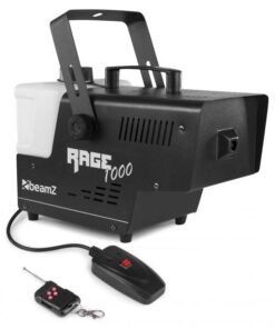 Beamz RAGE1000 Smoke Machine with Wireless Remote Controller