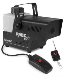 Beamz RAGE600 Smoke Machine with Wireless Remote Controller