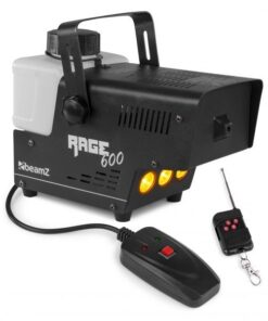 Beamz RAGE600LED Smoke Machine with Wireless Remote Controller