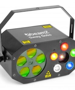 BeamZ Sway GOBO Laser Red + Green Strobe IRC