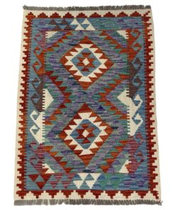 Beautiful Handmade Kilim Chobi Smal Rug - 114 x 83 cm