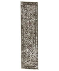 Beautiful Red Floral Teagon Style Passage Runner / Rug