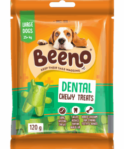 Beeno Dental Fun Chews Large Dog Treats 120g