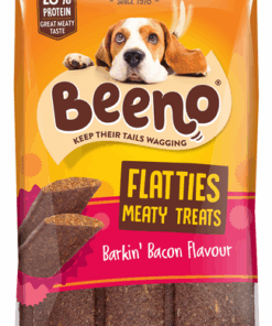 Beeno - Flatties Meaty Dog Treats Bacon - 0.12kg
