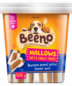 Beeno Mallows Peanut Butter Dog Treats 500g