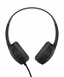 BELKIN SOUNDFORM Mini Wired On-Ear (3.5mm) Headphones for Kids - Black