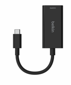 BELKIN USB-C to HDMI 2.1 Adapter (8K/4K, HDR Compatible) - Black