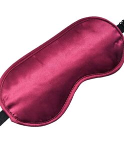 Belle Amoureuse Silk Sleeping Eye Mask - Scarlet Red
