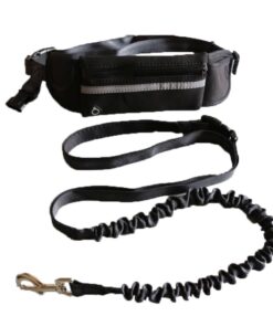 Belt Bag With Elastic Dog Leash