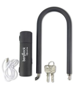 Benjilock - Fingerprint Bike Lock - Black
