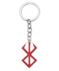 Berserk Brand of Sacrifice or Brand of Sacrifice and Sword Metal Keychain - Brand of Sacrifice