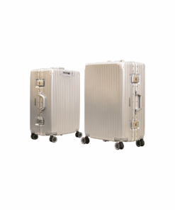 Bertelli - New Yorker 2Piece Travel Set - Silver