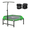 Best Combo Hex Rebounder Mini Trampoline With Ankle Or Wrist 2kg ea.