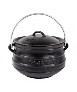 Bestduty Pot Flat Oil Cured C/I No.2 6.0l 6.0kg