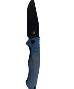Bestech KEEN II Black/Blue Folding Knife - BT2301D