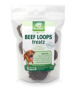 BestPetz - 100% Pure Beef Loops Chewing Treats 250g