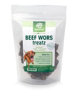 BestPetz - 100% Pure Beef Wors Biltong Treats 250g