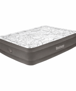 Bestway 203 x 152x 46cm Tritech Airbed Queen Foam Top Built-in AC pump