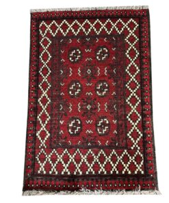 Beutiful Afghan Aqcha Carpet - 114 x 77 CM