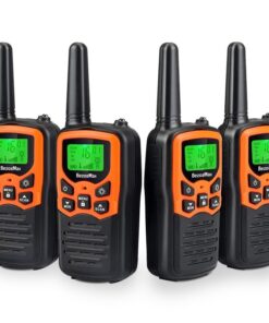 BezosMax 4-Pack Long-Range Outdoor Walkie-Talkies,Use AAA batteries