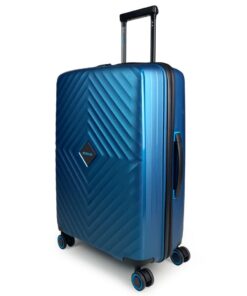 BG Berlin Cube 67cm Check-in Spinner - Metallic Blue