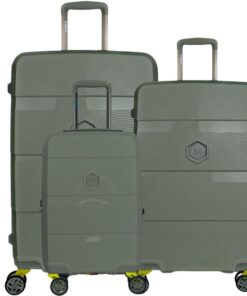 BG Berlin Zip2 3-Piece Spinner Set - 55,69,81cm - Khaki