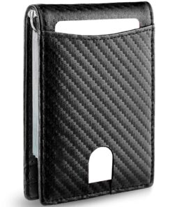 Bi Fold Wallet - Carbon Black