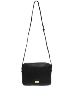 Biba - Ladies Biba Leather Rachel Cross Body Bag - Black - Parallel Import