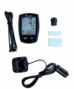 Bicycle Computer Bike Speedometer Cycling Accessory Touchscreen Wired-Black