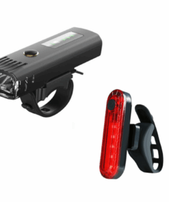 Bicycle Front & Back Light Combo - Both USB Rechargeable