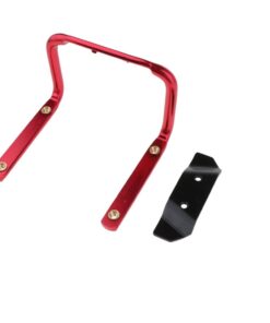 Bicycle Water Bottle Cage Adapter Bike Seat Bag Bracket Stabilizer - Red
