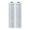 Big Blue 20 Inch Carbon Block Water Filter Cartridge Replacement - 2 Pack
