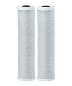 Big Blue 20 Inch Carbon Block Water Filter Cartridge Replacement - 2 Pack