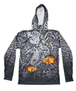 Big Daddy 3D Hoody Fishing Shirt - L