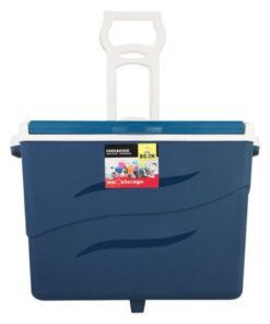 Big Jim Royal & White Trolley Cooler 48L