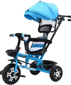 Bike and Trick in One for Kids - Blue