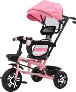 Bike and Trick in One for Kids - Pink