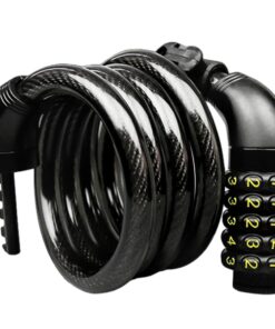 Bike Cable Coil Lock 5 Digit Bicycle Combination Lock Anti Theft Bike Lock