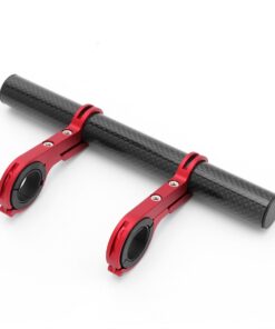 Bike Handlebar Extender Bicycle Extension for Speedometer Headlight - Red
