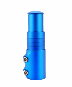 Bike Handlebar Riser Bicycle Fork Stem Raiser Extender Blue