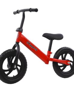 Bike Lightweight Balancing Bike For 2-5 Year Old Boys/Girls Christmas Gift - Red, Black