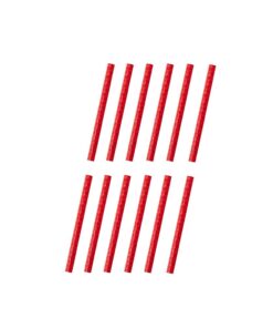 Bike Reflectors Set Cycling Wheel Spoke Reflector Clips Warning Strip - Red