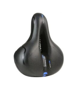Bike Saddle Memory Foam Padded Oversized - Blue