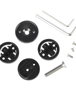 Bike Stem Top Cap Computer Mount Bicycle Stem Headset Mount for Garmin,Edge - Black