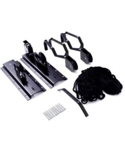 Bike Storage System: Ceiling Lift Rack MTB Road Bike Hold/Storage/Pulley