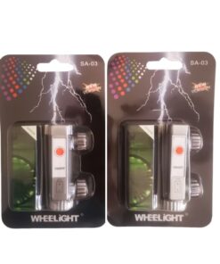 Bike Wheel LED Lights 2 Pack For Night Riding - Battery Operated & Included - Green