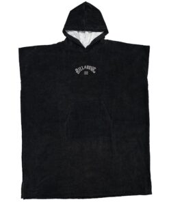 Billabong Boys Wetsuit hoodie Towel - Black